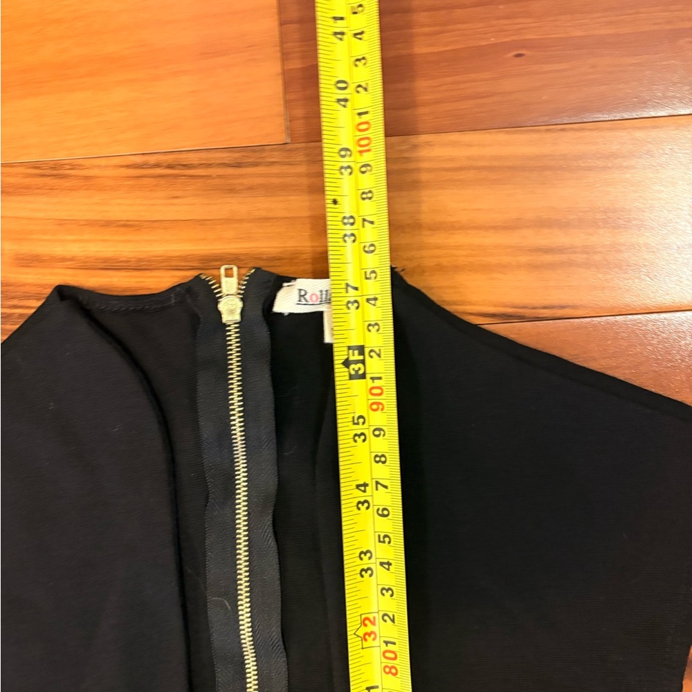Rolla Coster Black Midi Dress - Picture 5 of 6